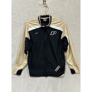 Purdue Boilermakers Nike Fit Storm Athletic Campus Jacket Men's XS Black